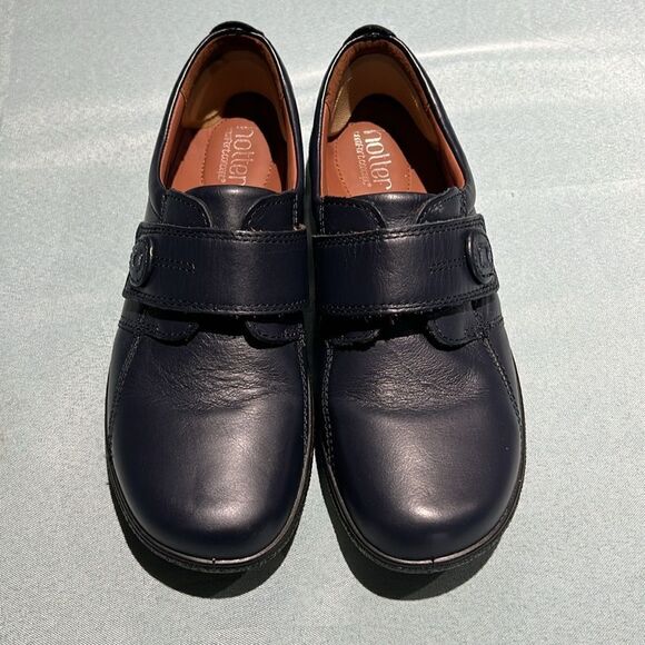 Hotter Sugar Leather Slip On Loafers Black Womens size 8 standard B36 - Picture 9 of 13